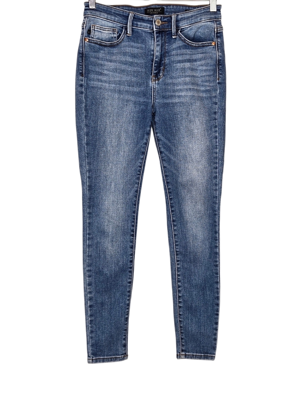 Judy Blue High Rise Skinny Ankle Jeans Stretch Medium Wash 28 7